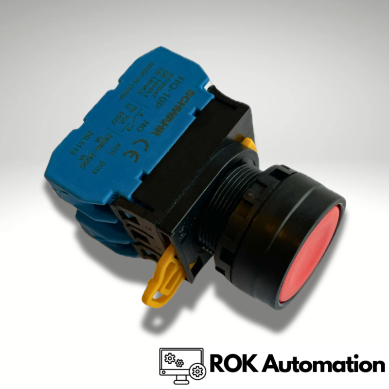 Schwahr HQ-2120-R, monostabilny, 2xNO, czerwony