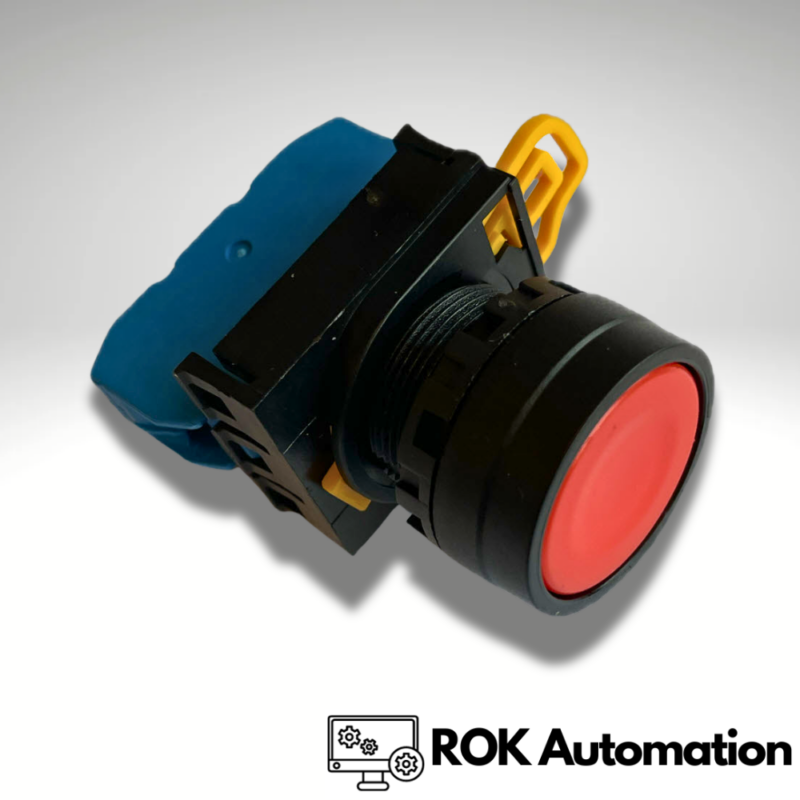 Schwahr HQ-2110-R, monostabilny, 1xNO, czerwony